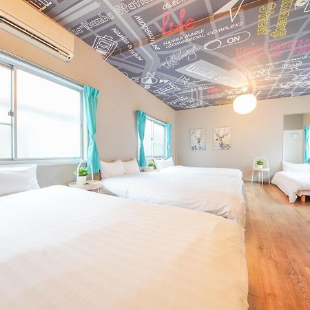 Sanacion Namba 難波千日前の5Ldk120平米 駅徒歩2分 広々バルコニーでバーベキューも可能 Apartment Осака Екстериор снимка
