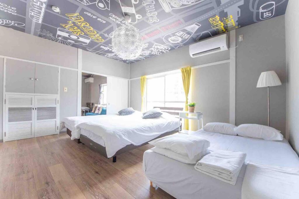 Sanacion Namba 難波千日前の5Ldk120平米 駅徒歩2分 広々バルコニーでバーベキューも可能 Apartment Осака Екстериор снимка