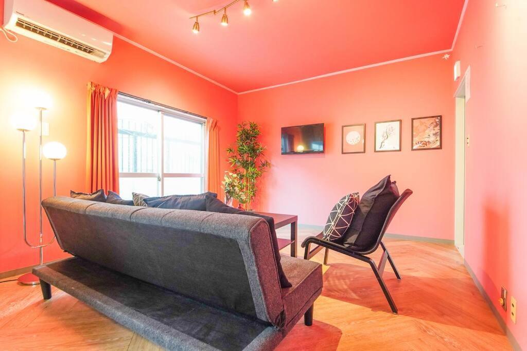 Sanacion Namba 難波千日前の5Ldk120平米 駅徒歩2分 広々バルコニーでバーベキューも可能 Apartment Осака Екстериор снимка